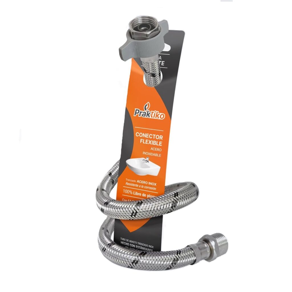 Conector Flexible H1/2" - M1/2" PRAKTIKO